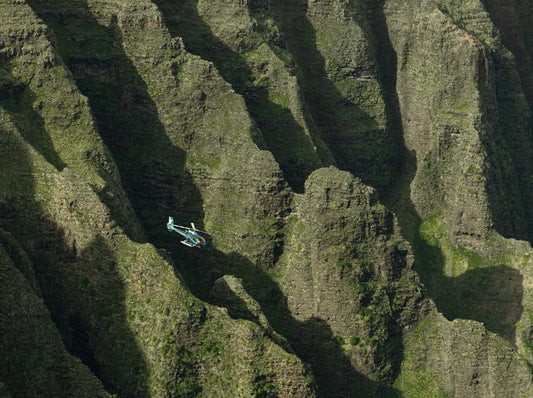 Helicopter Over Kauai