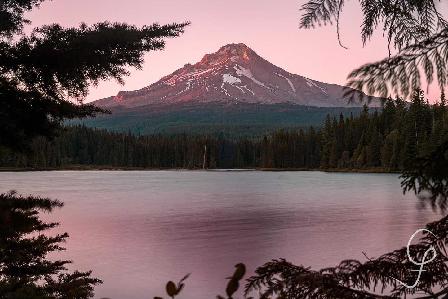 Mt. Hood from Trillium Lake