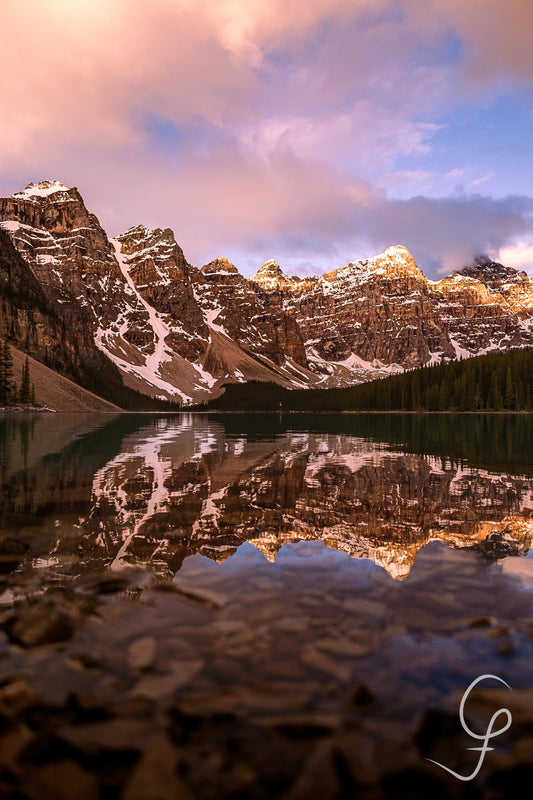 Sunrise at Moraine